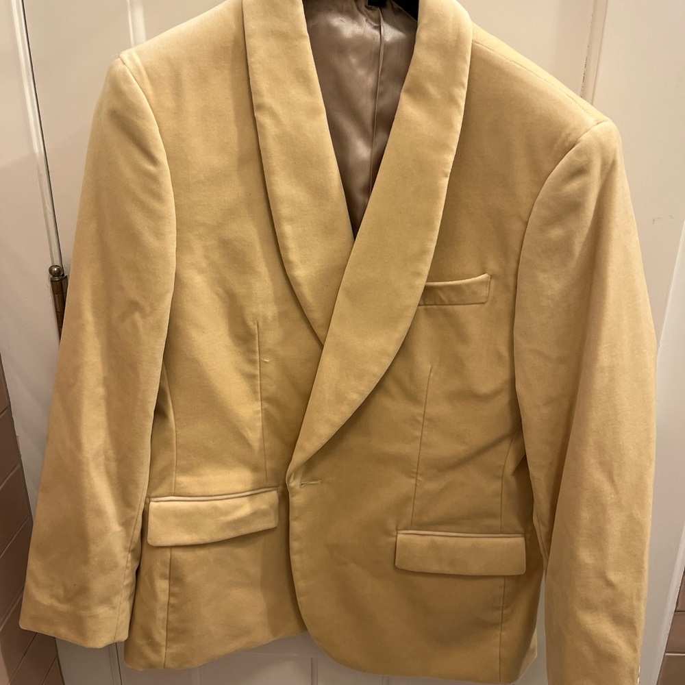 Men's Beige Blazer